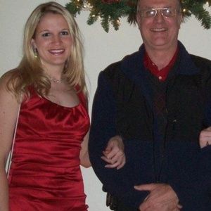 red satin cocktail dress